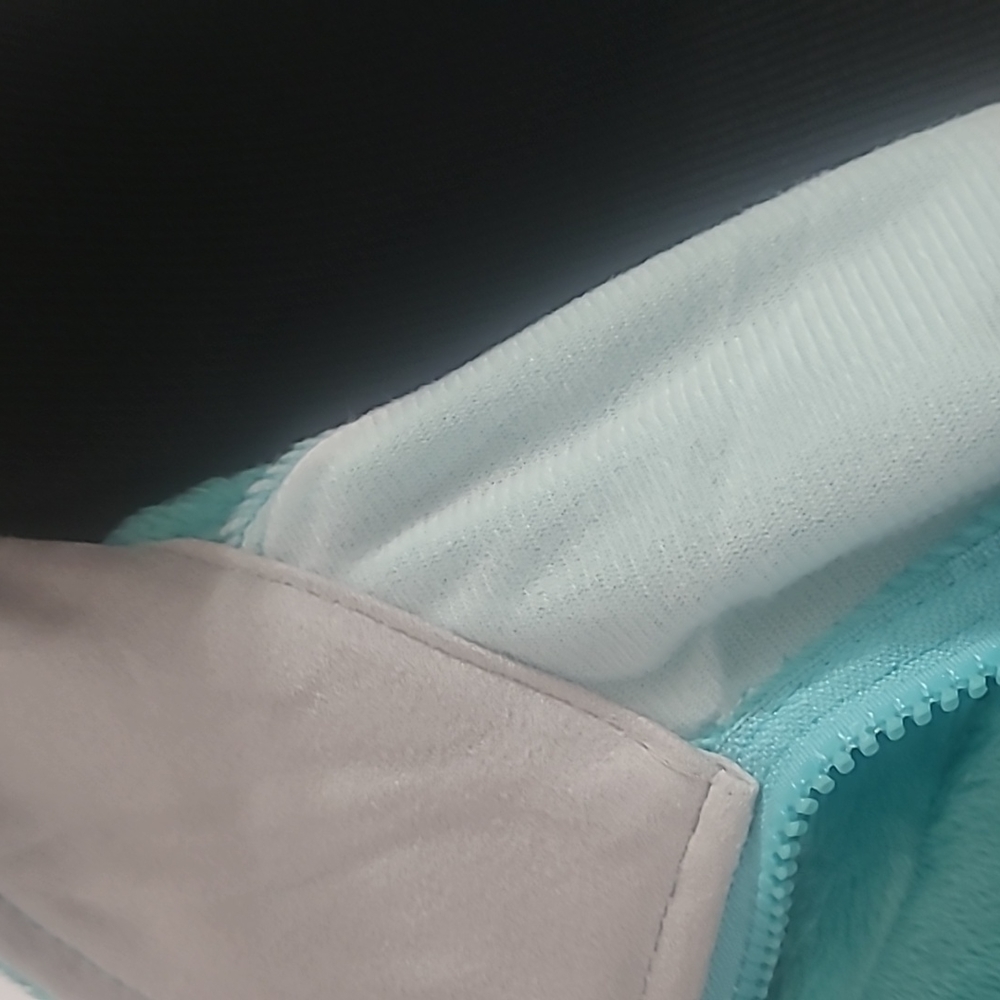 North Face Large Turquoise Fleece jacket - Picture 4 of 8